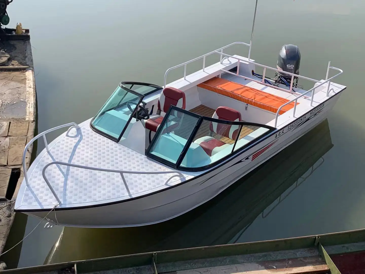 KAIP Yate de aluminio de lujo  - Fishing Boat Fiberglass reseña y precio