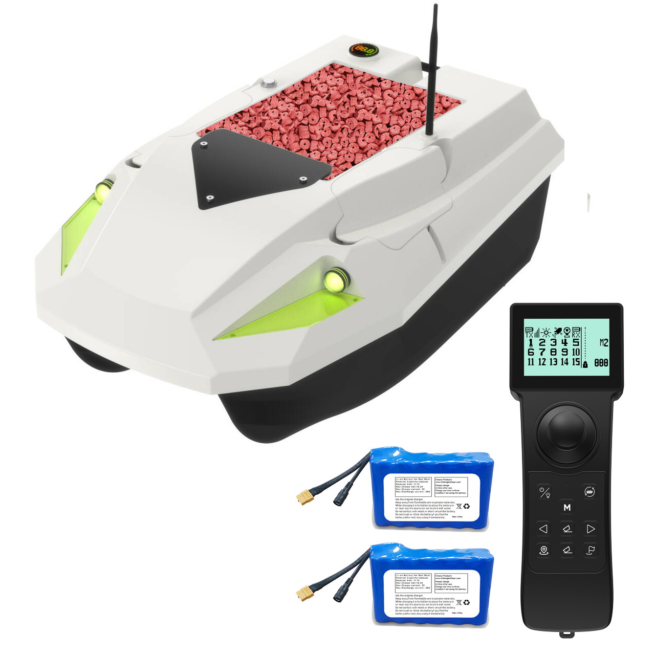 Barco Cebador RC con GPS de 12 - Fishing Boat Gps reseña y precio